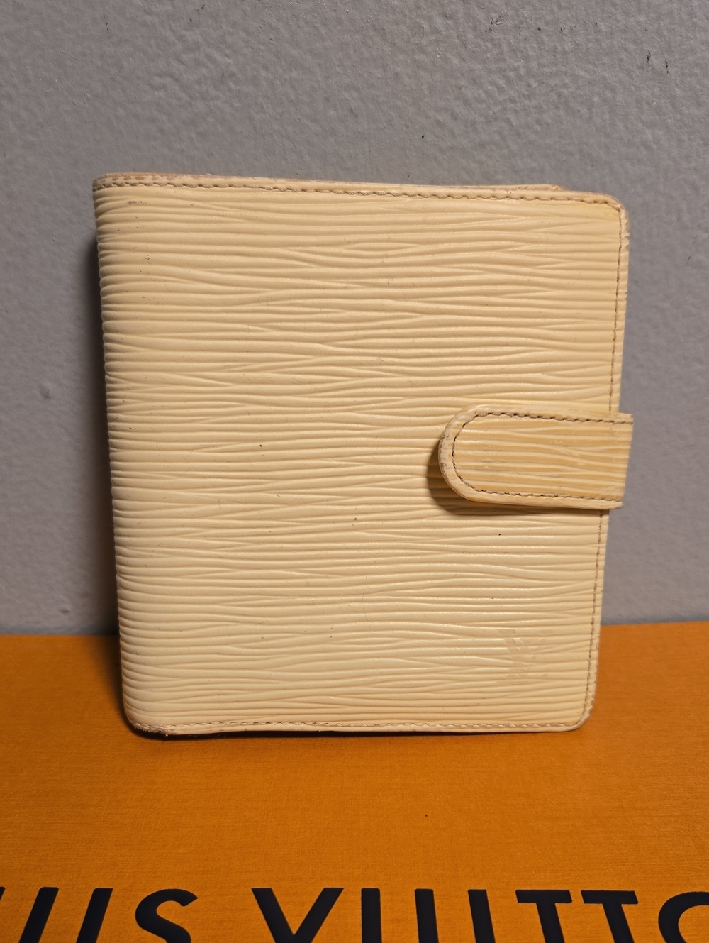 Louis Vuitton Ivory Epi Leather Wallet